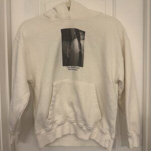 Zara Girls Ballet Hoodie Size 9-10 Off-White Dancer Graphic